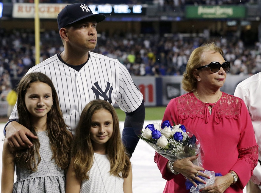 Alex Rodriguez, Lourdes Rodriguez, Mother, Natasha Rodriguez, Ella Rodriguez